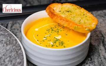 What are popular vegetarian instant soup packet varieties?