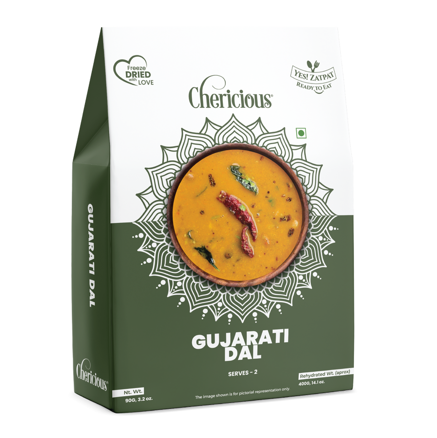 Chericious Gujarati Dal packaging on a white background