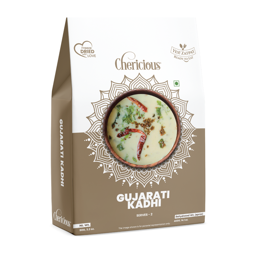 Chericious Gujarati Kadhi packaging on a white background