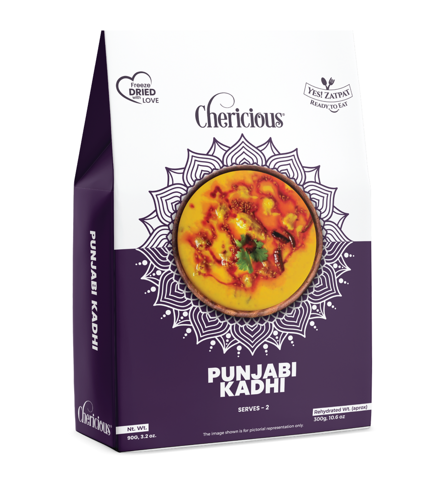Chericious Punjabi Kadhi packaging on a white background